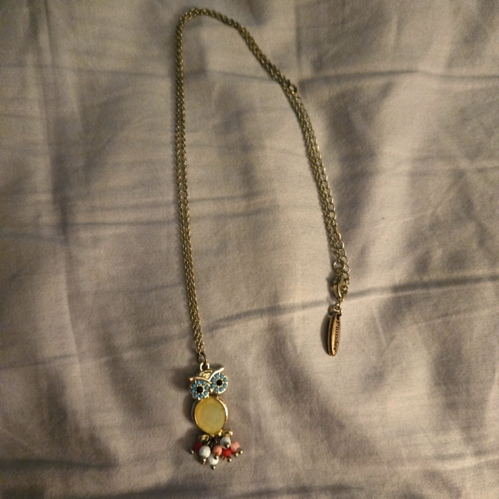 Plunder owl necklace